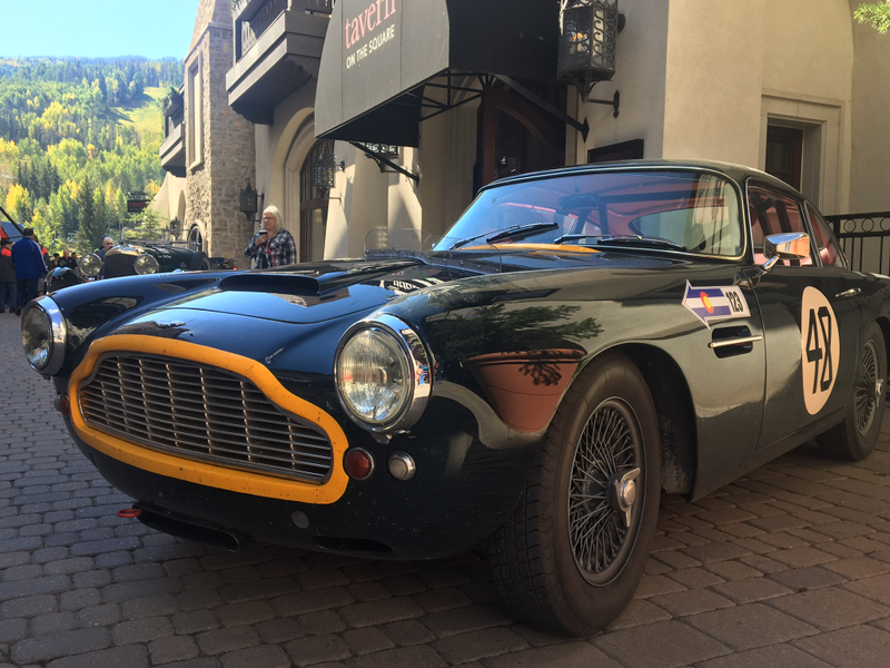The Aston Martin DB4GT listed Wayne Carini as the driver. Coming soon to an episode of Chasing Classic Cars!